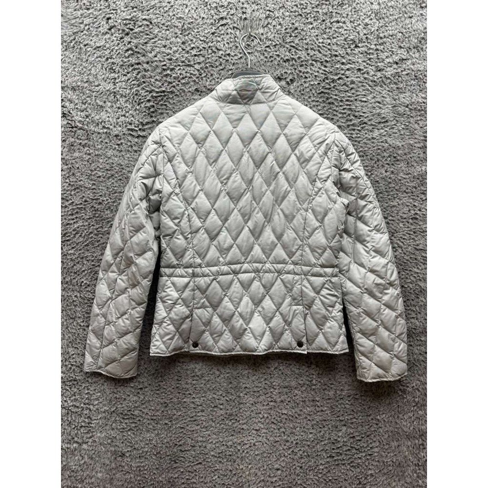 Eddie Bauer EB 550 Fill Power Goose Down Quilted Jacket Grey Womens Size M - Picture 2 of 15